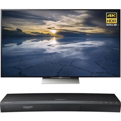 Sony 55-Inch Class 4K HDR Ultra HD TV - XBR-55X930D w/ Samsung Disc Player