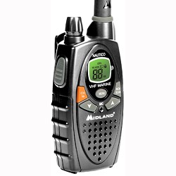 Midland Nautico 88 Channel Water Resistant VHF Marine Two Way Radio 