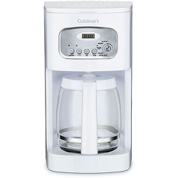 Cuisinart Brew Central 12 Cup Programmable Coffeemaker (White 