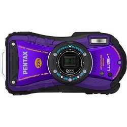 Pentax Optio WG 1 Waterproof Digital Camera   Purple 27075188297 