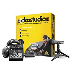 Behringer Podcast Studio USB 689076360463  