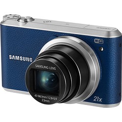 Samsung WB350 16.3MP 21x Opt Zoom Smart Camera   Blue