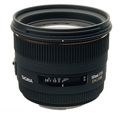 Sigma 50mm F1.4 EX DG HSM Lens for Nikon Digital SLR Cameras