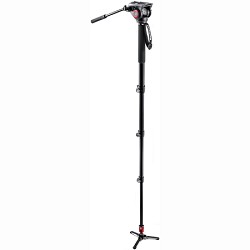 Manfrotto Aluminum Fluid Monopod with 500 Head (MVM500A)