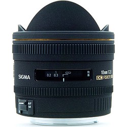 Sigma 10mm F2.8 EX DC HSM Fisheye Lens For Canon EOS