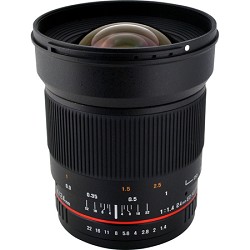 Samyang 24mm F1.4 Wide Angle UMC Lens for Nikon AE with Automatic Chip