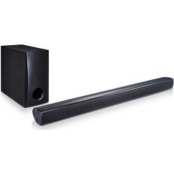 LG 120W 2.1ch Sound Bar Audio System with Subwoofer and Bluetooth   NB2540