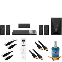 Sony BDV N5200W   1000W 5.1ch HD Blu Ray Disc Home Theater System Plus Hook Up B