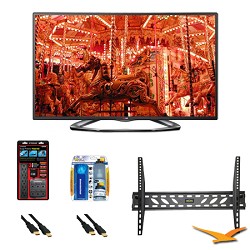 LG 60LA6200 60 Inch 1080p 3D Smart TV 120Hz Dual Core 3D Direct LED Mount Bundle