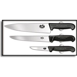 Victorinox 46892 Fibrox 3 Piece Chefs Knife Set