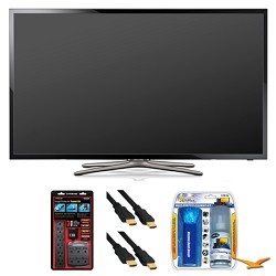 Samsung UN32F5500 32 60hz 1080p WiFi LED Smart HDTV Surge Protector Bundle