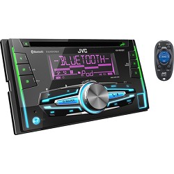 JVC KWR910BT Double DIN Bluetooth CD/USB Receiver