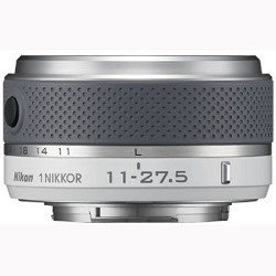 Nikon 1 NIKKOR 11 27.5mm f/3.5   5.6 Lens (White) (3322)