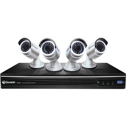 Swann Communications 8 Channel 4 Camera Professional Surveillance HD Security Sy