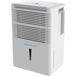 Keystone KSTAD50B Energy Star Dehumidifier, 50 Pint