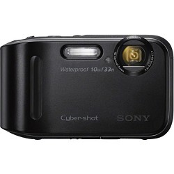 Sony Cyber shot DSC TF1 16 MP Water Shock and Freezeproof Digital Camera   Black