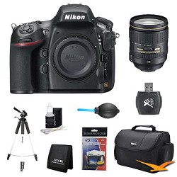 Nikon D800 36.3 MP CMOS FX Format DSLR Camera 24 120mm f/4G ED VR AF S Pro Lens